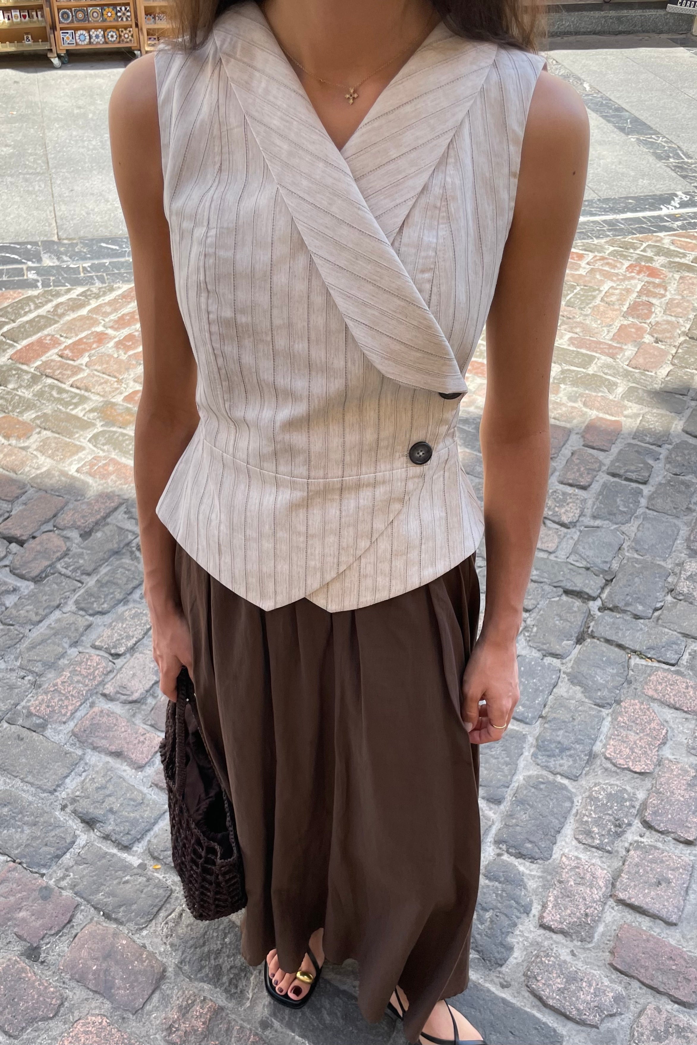 ISOLA ECRU VEST